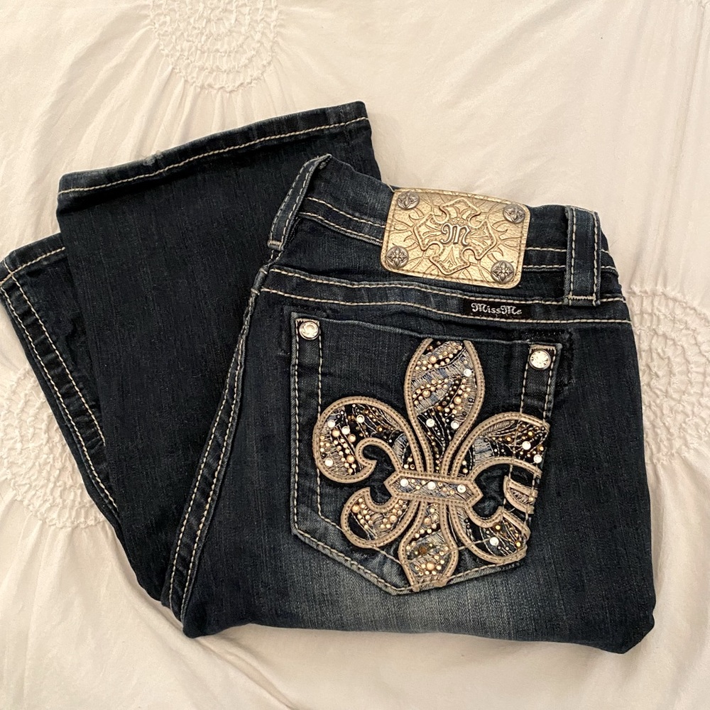 Miss Me Women's Dark Wash bootcut jeans